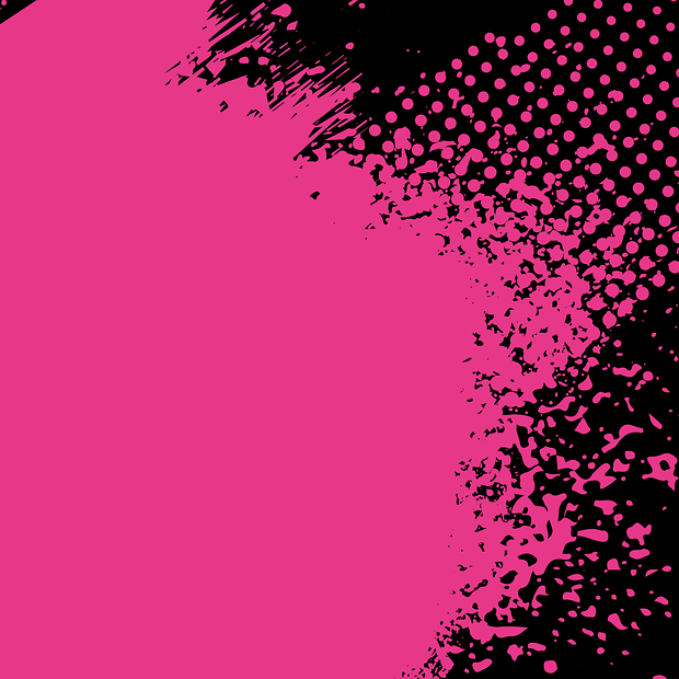 Greller Farbklecks auf dunklem Hintergrund